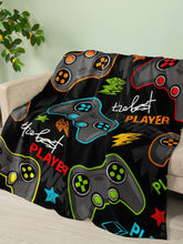Load image into Gallery viewer, Love God. Store Blankets &amp; Throws Multicolor / 130*150 Gamepad Pattern Blanket price
