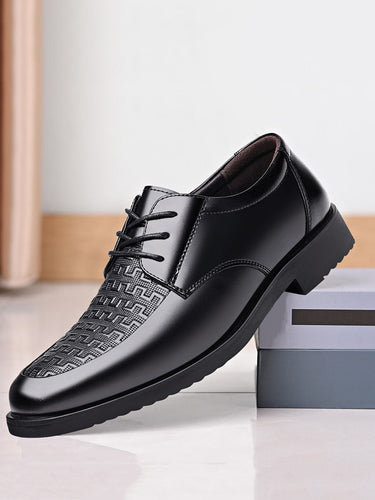 Love God. Store Dress Shoes Men Embossed Lace up Front Oxford Shoes price