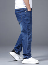 Cargar imagen en el visor de la galería, Love God. Store Men Jeans Larger Size Men Washed Slant Pocket Jeans price
