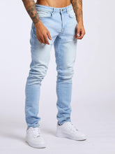 Load image into Gallery viewer, Love God. Store Men Jeans Light Wash / 28 ROMWE Guys Washed Jeans price
