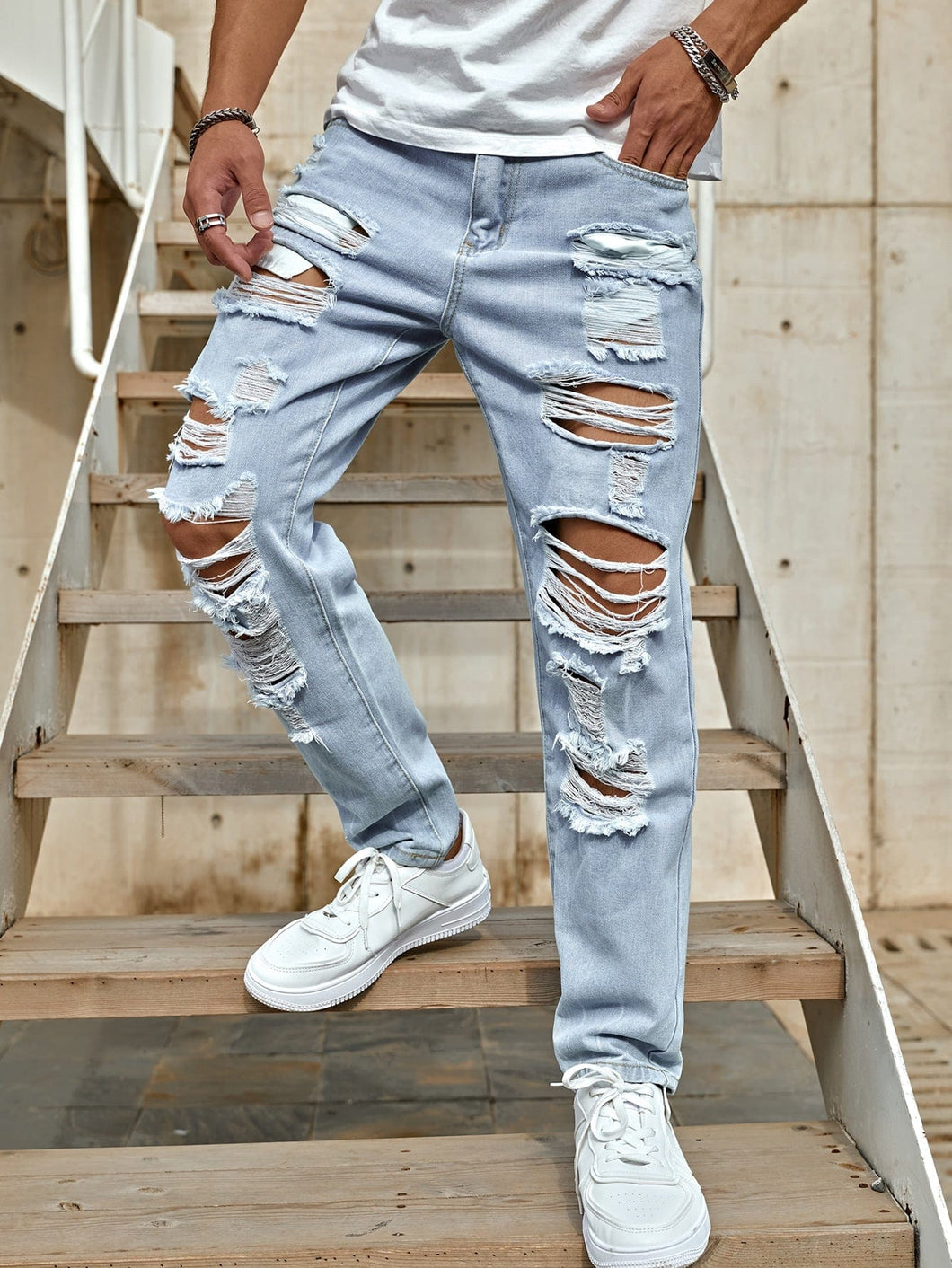 Love God. Store Men Jeans Men Ripped Washed Jeans price