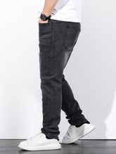 Load image into Gallery viewer, Love God. Store Men Jeans Plus Sizes Men Slant Pocket Tapered Jeans price
