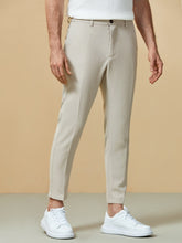 Charger l&#39;image dans la galerie, Love God. Store Men Suit Pants Men Solid Tailored Pants price
