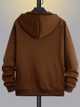Charger l&#39;image dans la galerie, Love God. Store Men Sweatshirts Men Zip Up Drawstring Thermal Lined Hoodie price
