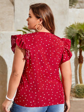 Load image into Gallery viewer, Love God. Store Plus Size Blouses Plus Heart Print Blouse price
