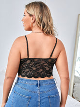 Load image into Gallery viewer, Love God. Store Plus Size Bras &amp; Bralettes Plus Scallop Trim Lace Bralette price
