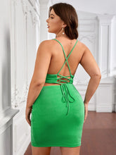 Charger l&#39;image dans la galerie, Love God. Store Plus Size Co-Ords Large X ROXI Lace Up Back Crop Cami Top Bodycon Skirt price
