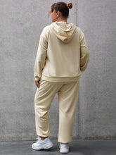 Charger l&#39;image dans la galerie, Love God. Store Plus Size Co-Ords Plus Pocket Front Drawstring Hoodie Sweatpants price
