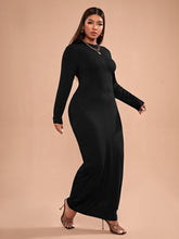 Charger l&#39;image dans la galerie, Love God. Store Plus Size Dresses Plus Solid Zipper Maxi Bodycon Dress price
