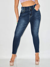Load image into Gallery viewer, Love God. Store Plus Size Jeans Plus High Waist Bleach Wash Skinny Jeans price

