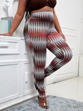 Load image into Gallery viewer, Love God. Store Plus Size Leggings Large Allover Geo Print Leggings price
