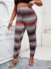 Load image into Gallery viewer, Love God. Store Plus Size Leggings Large Allover Geo Print Leggings price
