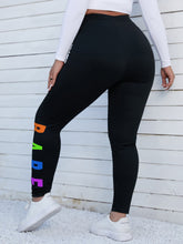 Load image into Gallery viewer, Love God. Store Plus Size Leggings Large Letter Graphic Leggings price
