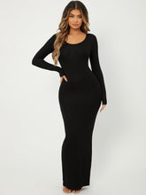 Cargar imagen en el visor de la galería, Love God. Store Women Dresses Black / XS SXY Solid Maxi Bodycon Dress price
