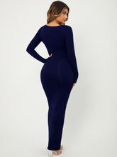 Lade das Bild in den Galerie-Viewer, Love God. Store Women Dresses SXY Solid Maxi Bodycon Dress price
