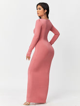 Lade das Bild in den Galerie-Viewer, Love God. Store Women Dresses SXY Solid Maxi Bodycon Dress price
