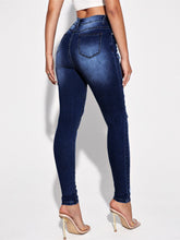 Charger l&#39;image dans la galerie, Love God. Store Women Jeans High Waist Ripped Skinny Jeans price

