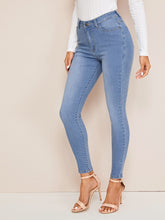 Load image into Gallery viewer, Love God. Store Women Jeans Light Wash-2 / XS Stonewash Skinny Jeans price
