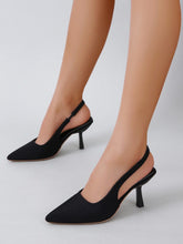 Load image into Gallery viewer, Love God. Store Women Pumps Black / CN35 Stiletto Heeled Slingback Pumps price
