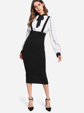Lade das Bild in den Galerie-Viewer, Love God. Store Women Skirts Slit Back Pencil Skirt With Strap price

