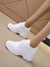 Lade das Bild in den Galerie-Viewer, Love God. Store Women Sneakers Lace up Front Knit Breathable Wedge Sneakers price
