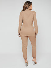 Charger l&#39;image dans la galerie, Love God. Store Women Suit Sets Lapel Neck Double Breasted Blazer Pants Suit price
