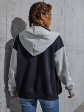 Charger l&#39;image dans la galerie, Love God. Store Women Sweatshirts Letter Graphic Drop Shoulder Drawstring Thermal Hoodie price
