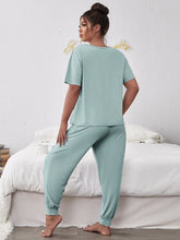 Load image into Gallery viewer, Love God. Store XL Size Pajama Sets XL Slogan Graphic Pajama Set price
